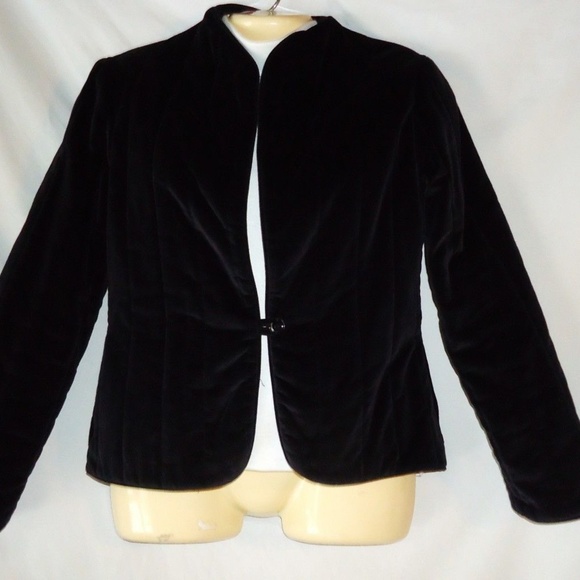 black velvet jacket ladies
